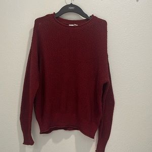 Jessica Simpson Burgundy Sweater- Size L